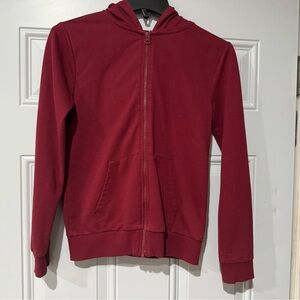 Burgundy boy’s hoodie
